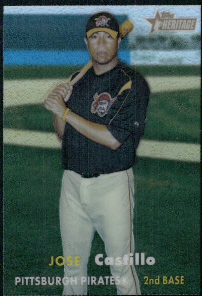 Jose Castillo [Chrome Black Refractor] #58