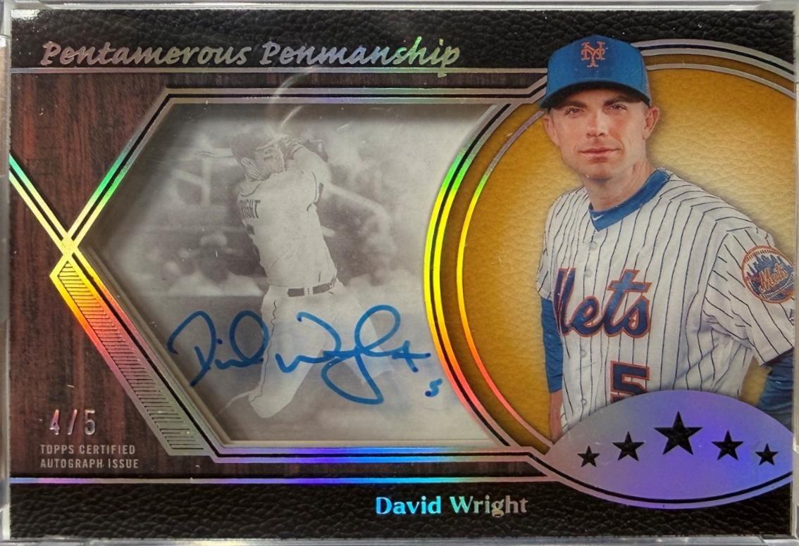 David Wright [Gold] #PP-DW