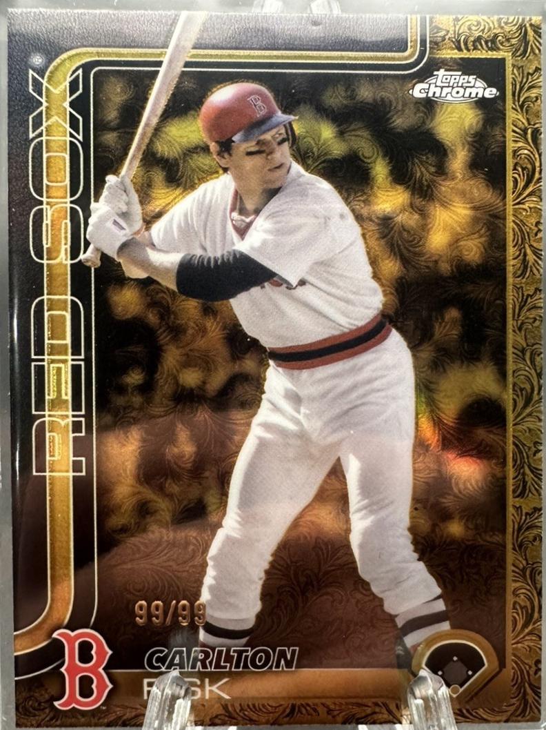 Carlton Fisk [Electroblack Gold] #127