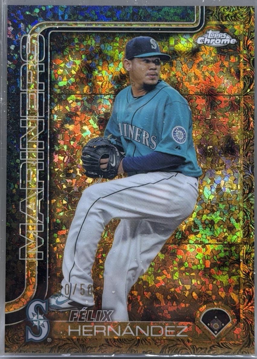 Felix Hernandez [Gold Mini Diamond] #119