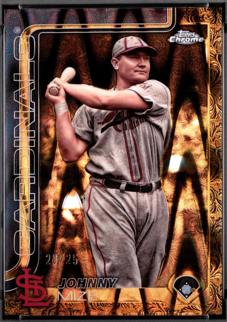 Johnny Mize [Gold RayWave] #182