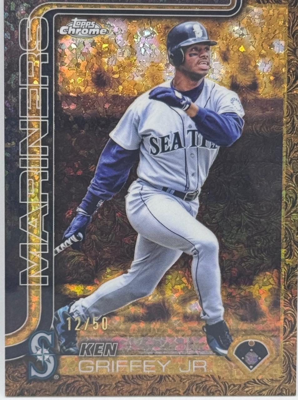 Ken Griffey Jr. [Gold Mini Diamond] #24