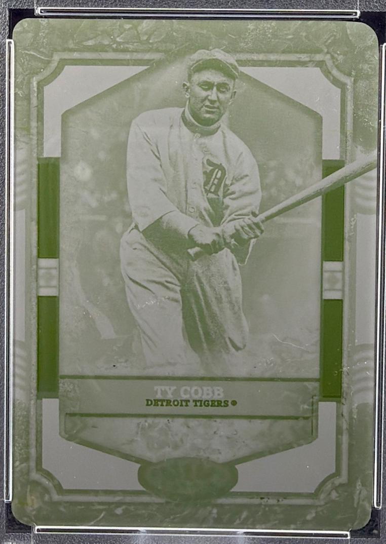 Ty Cobb [Printing Plate] #1