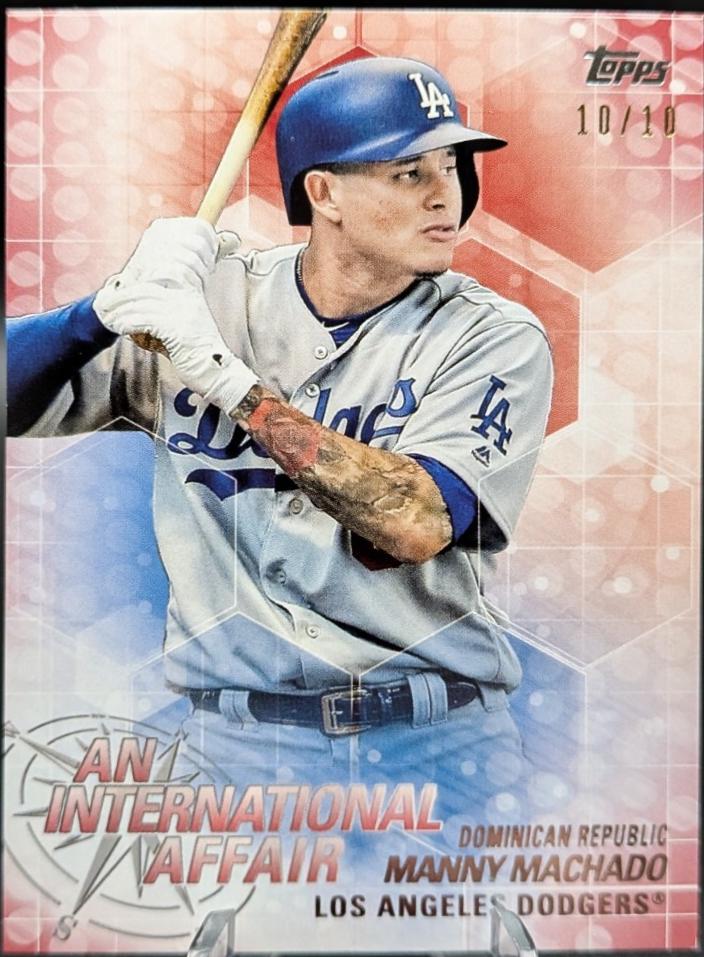 Manny Machado [Red] #IA-18