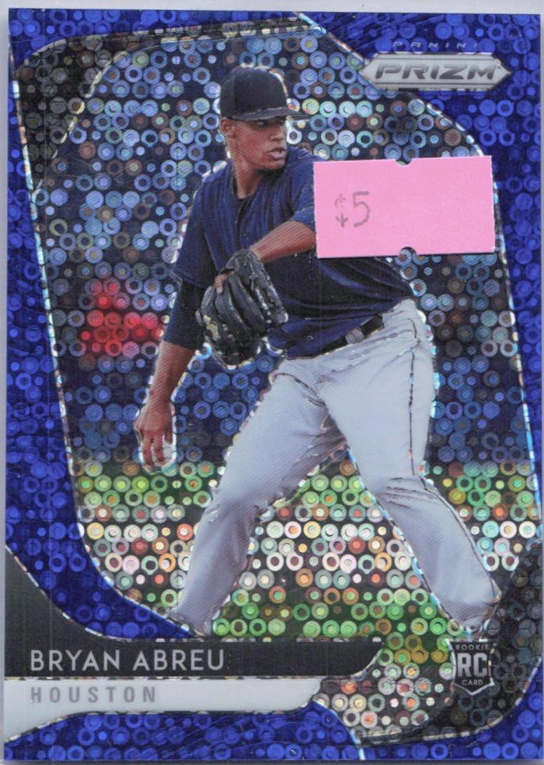 Bryan Abreu [Blue Donut Circles Prizm] #89