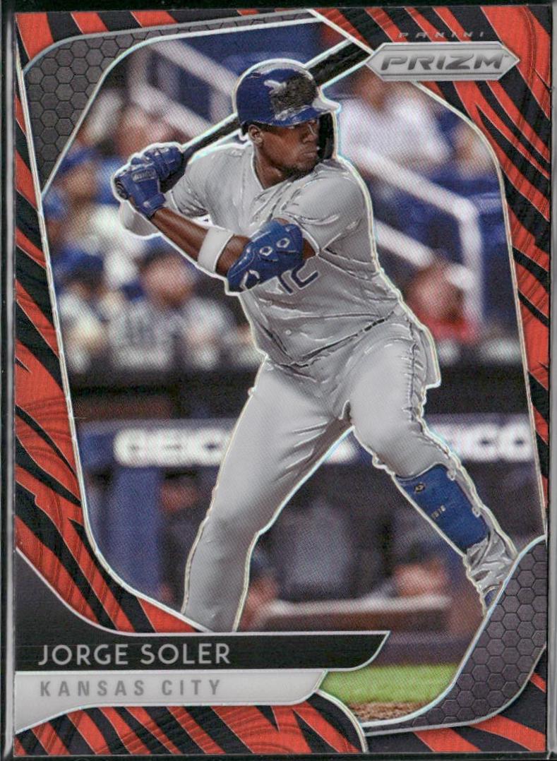 Jorge Soler [Tiger Stripe Prizm] #8
