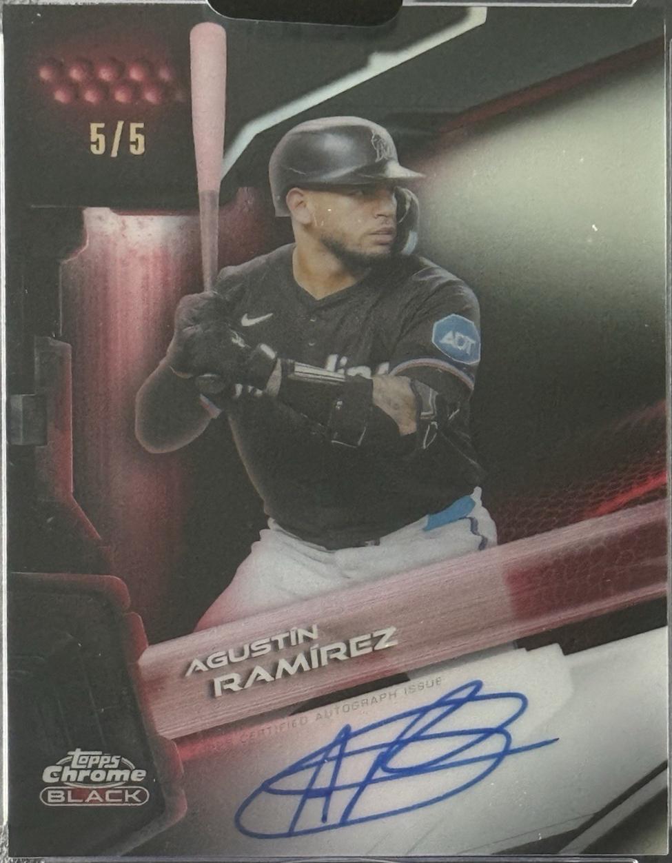 Agustin Ramirez [Red Refractor] #CBA-ARA
