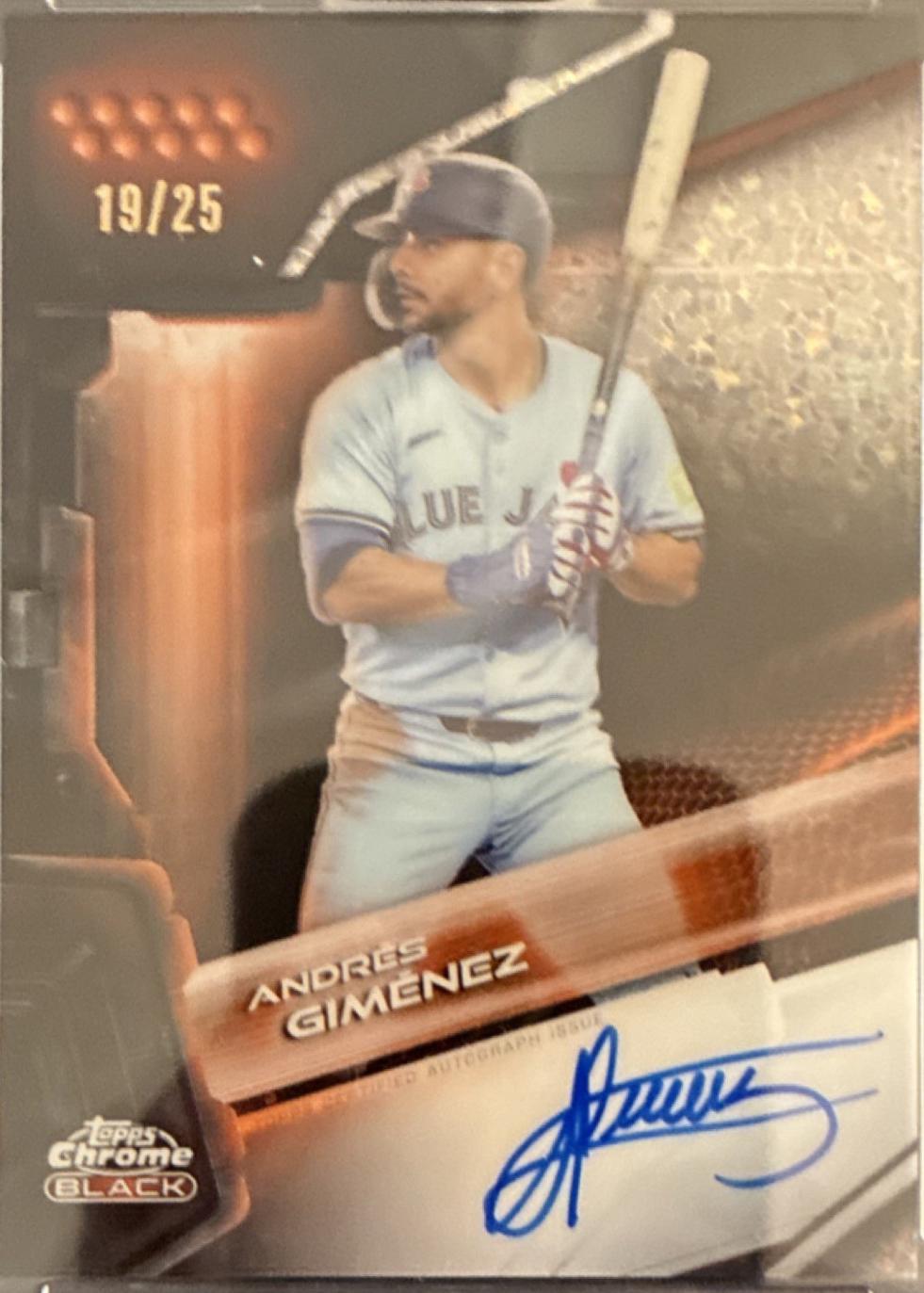 Andres Gimenez [Orange Refractor] #CBA-AGI
