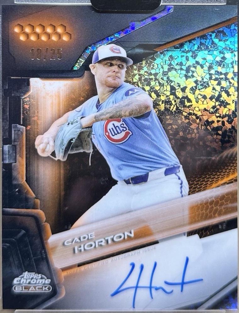 Cade Horton [Orange Mini-Diamond Refractor] #CBA-CH