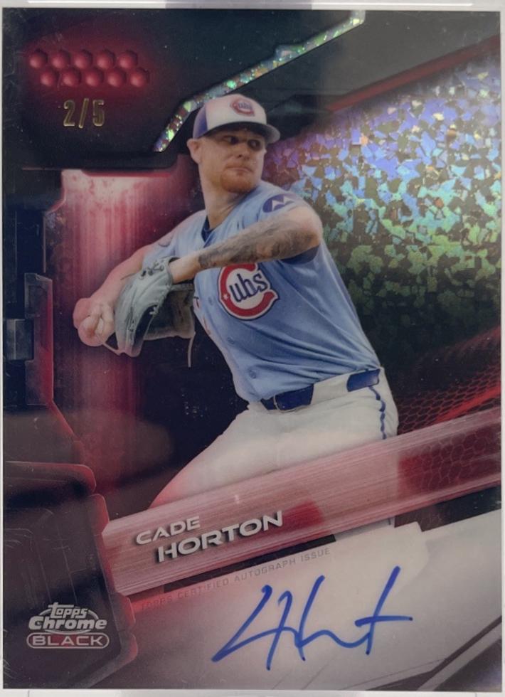 Cade Horton [Red Refractor] #CBA-CH