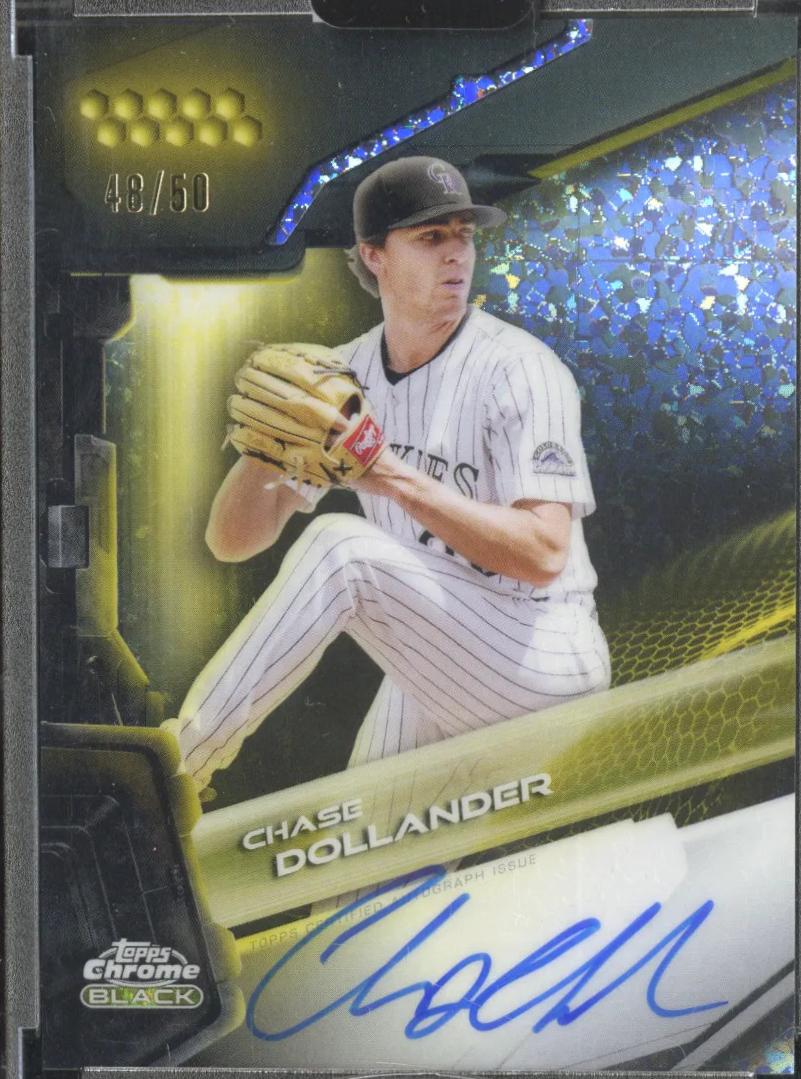 Chase Dollander [Gold Mini-Diamond Refractor] #CBA-CD