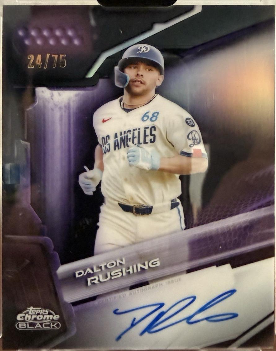 Dalton Rushing [Purple Refractor] #CBA-DR