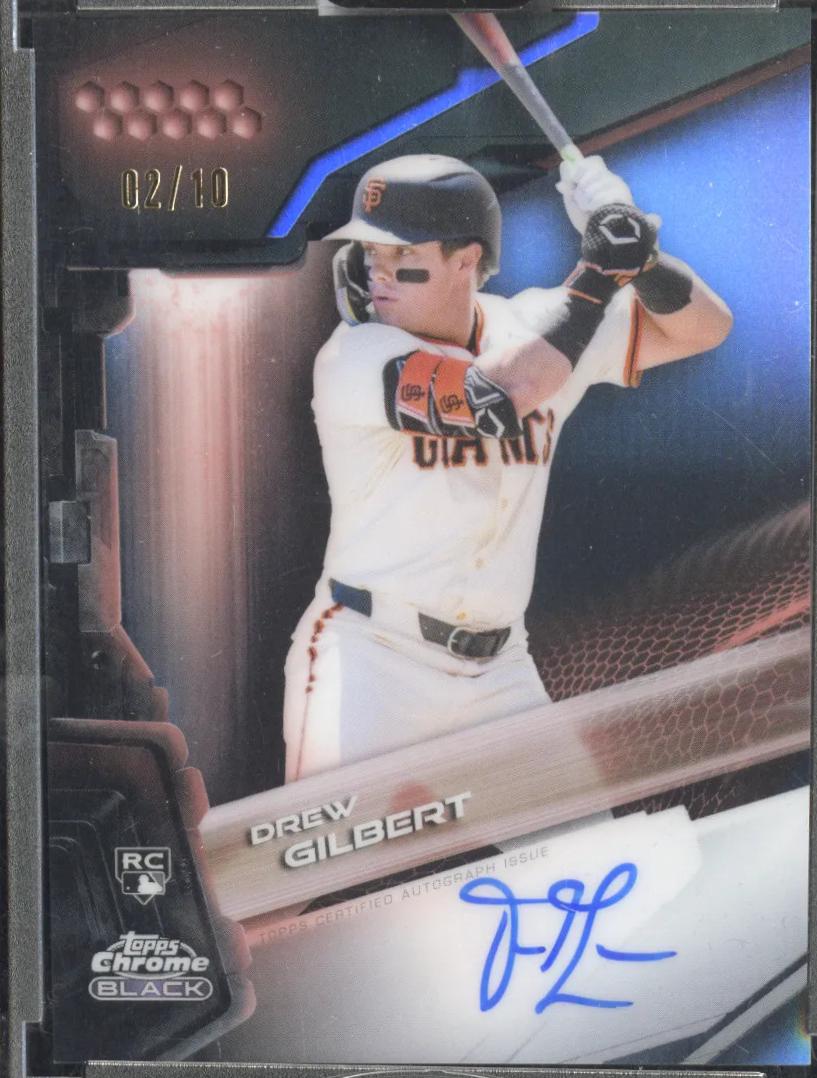 Drew Gilbert [Rose Gold Refractor] #CBA-DGI