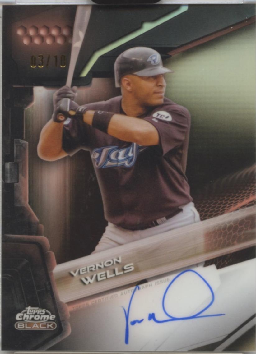 Vernon Wells [Rose Gold Refractor] #CBA-VW