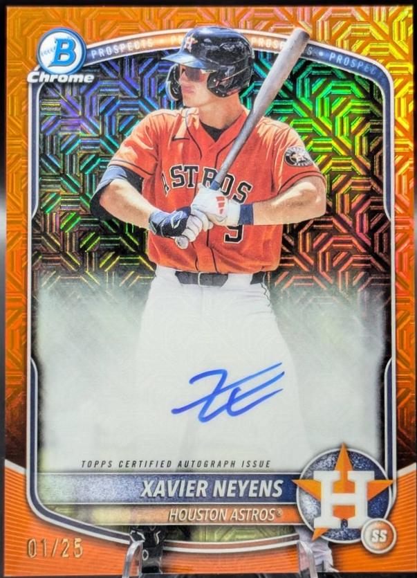 Xavier Neyens [Orange Mojo] #BMA-XN