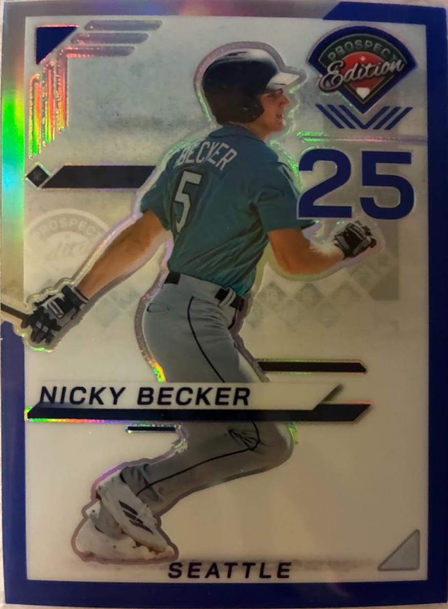 Nicky Becker [Blue Holo Ticket] #51