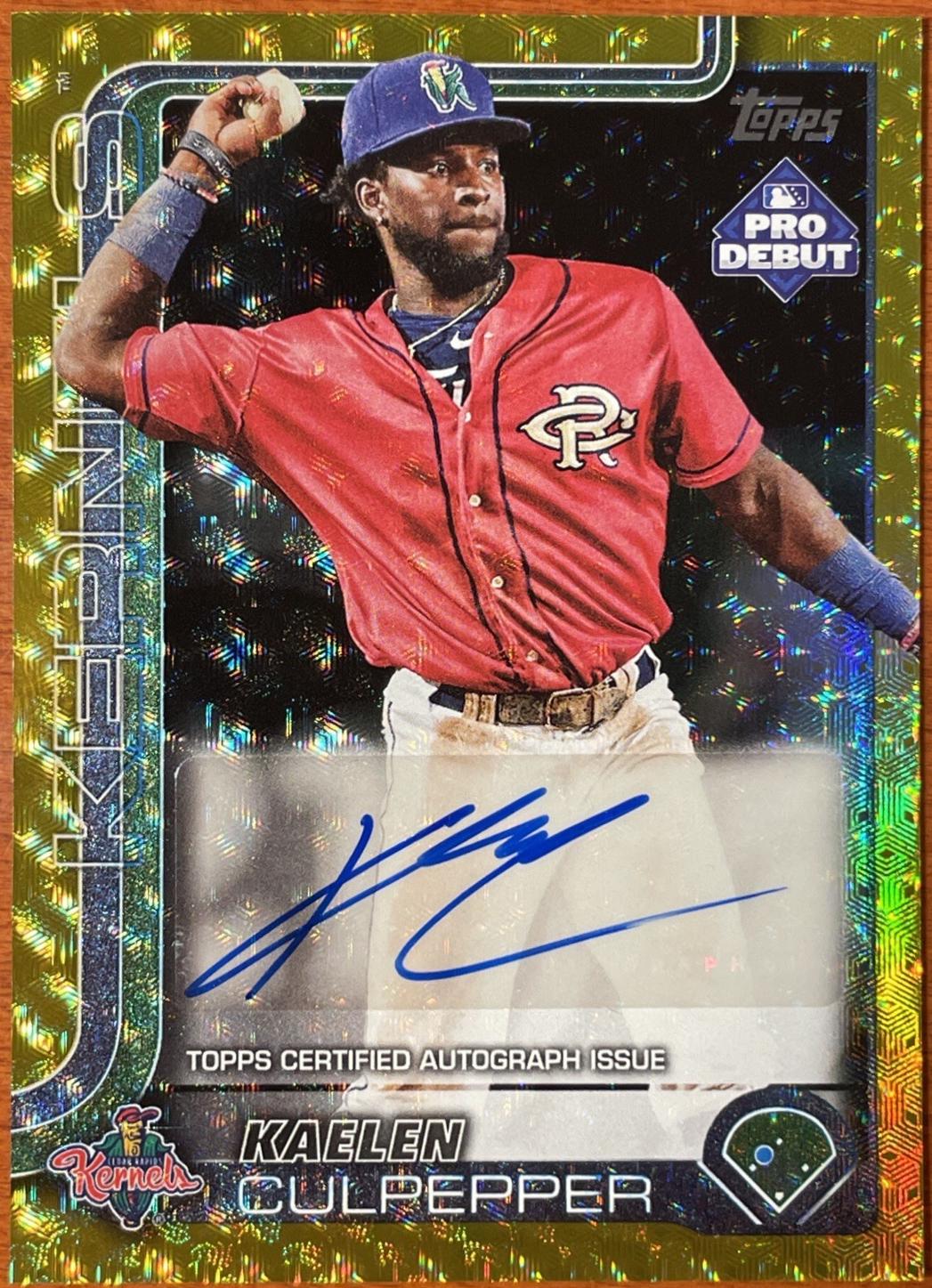 Kaelen Culpepper [Foilfractor Autograph] #PD-79
