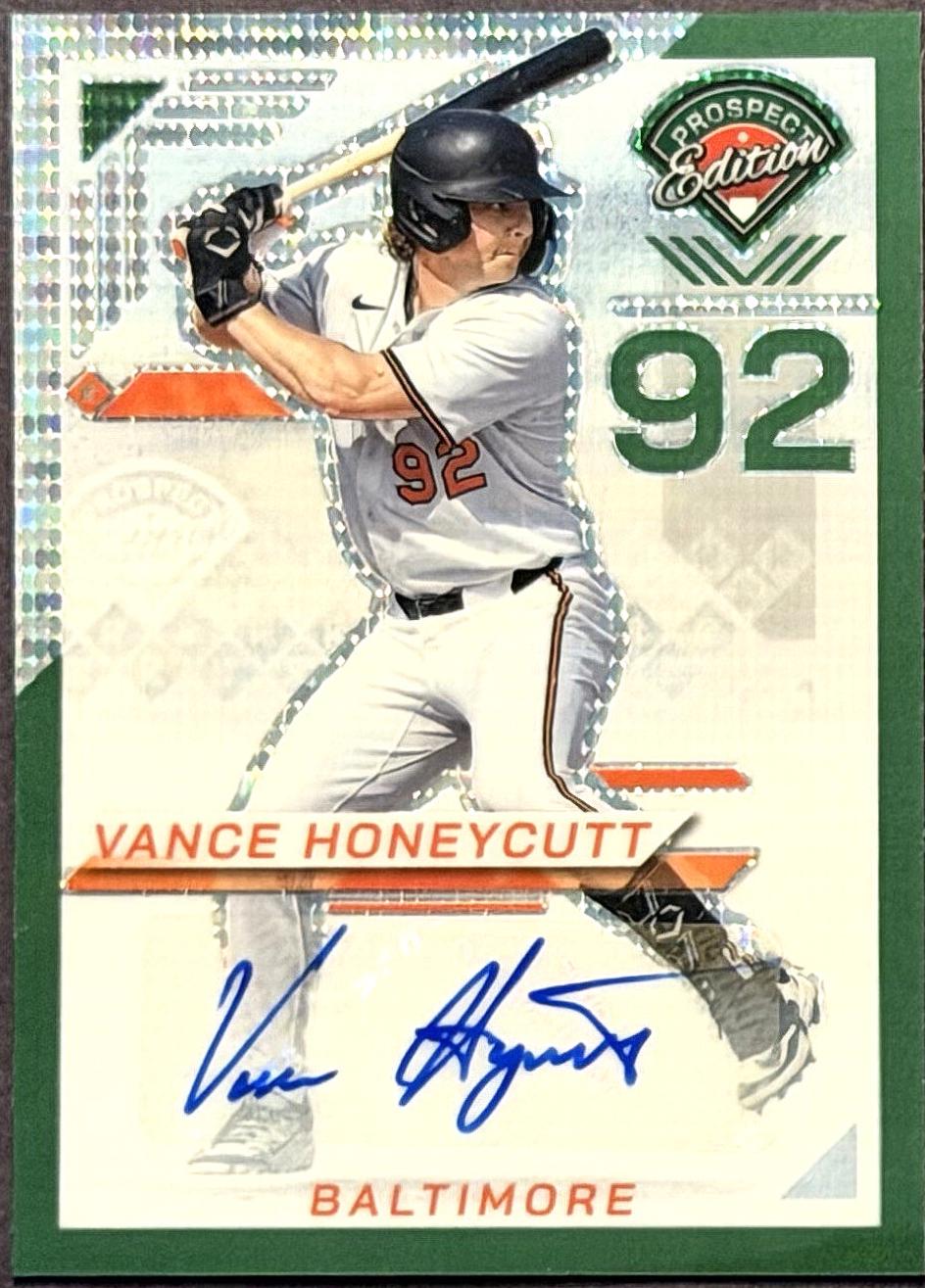 Vance Honeycutt [Green Pulsar Holo Ticket Signature] #16