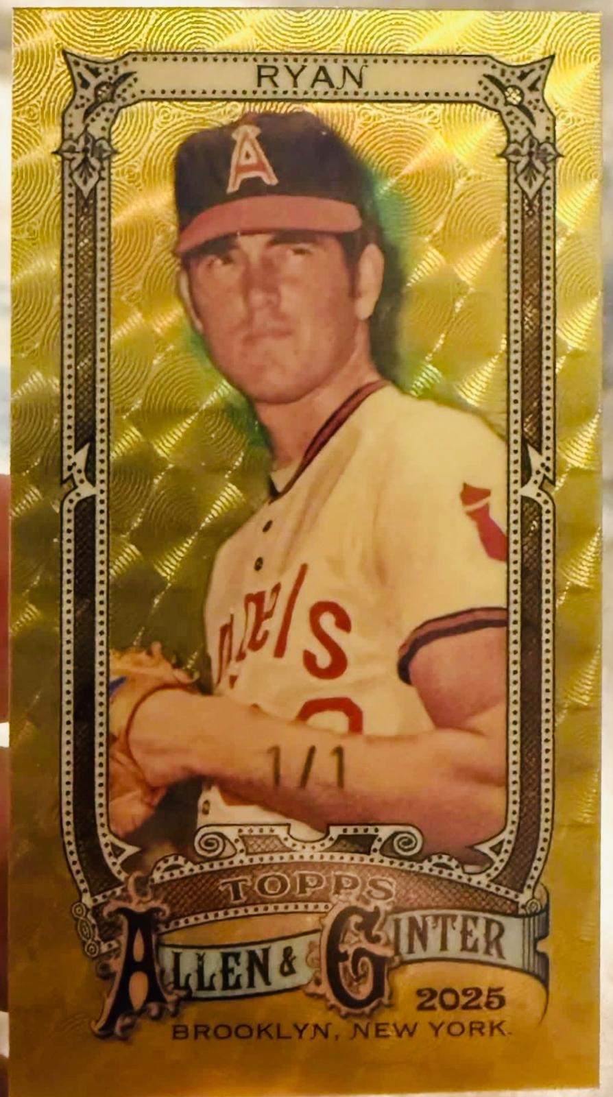 Nolan Ryan [Superfractor Mini Chrome] #63