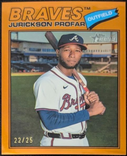 Jurickson Profar [Orange Bordered Chrome] #51