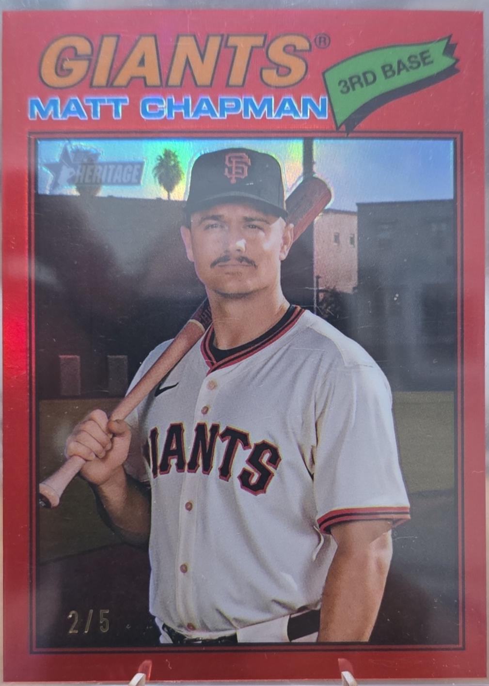 Matt Chapman [Red Bordered Chrome] #114