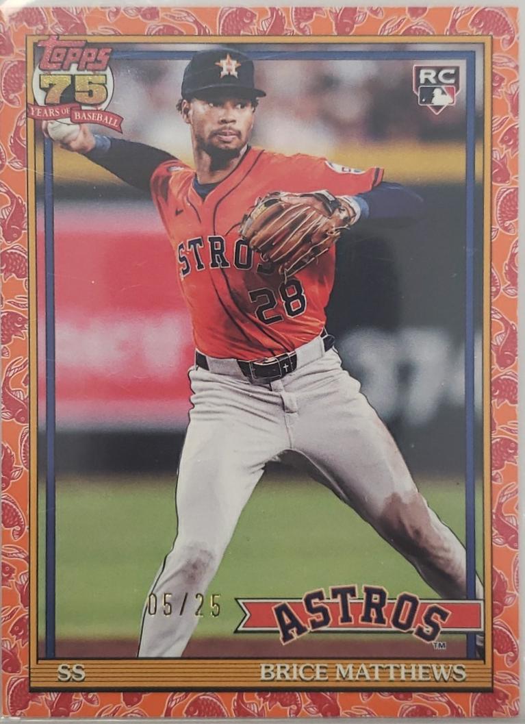 Brice Matthews [Koi Fish Orange] #T91-28