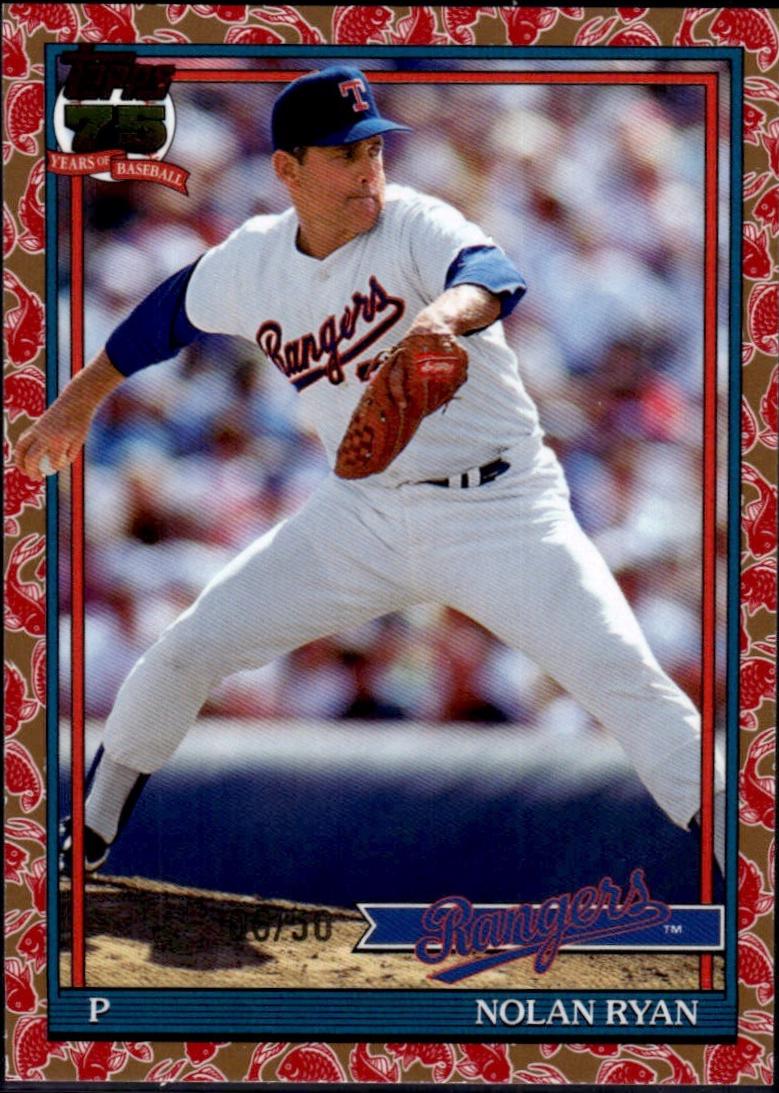 Nolan Ryan [Koi Fish Gold] #T91-97