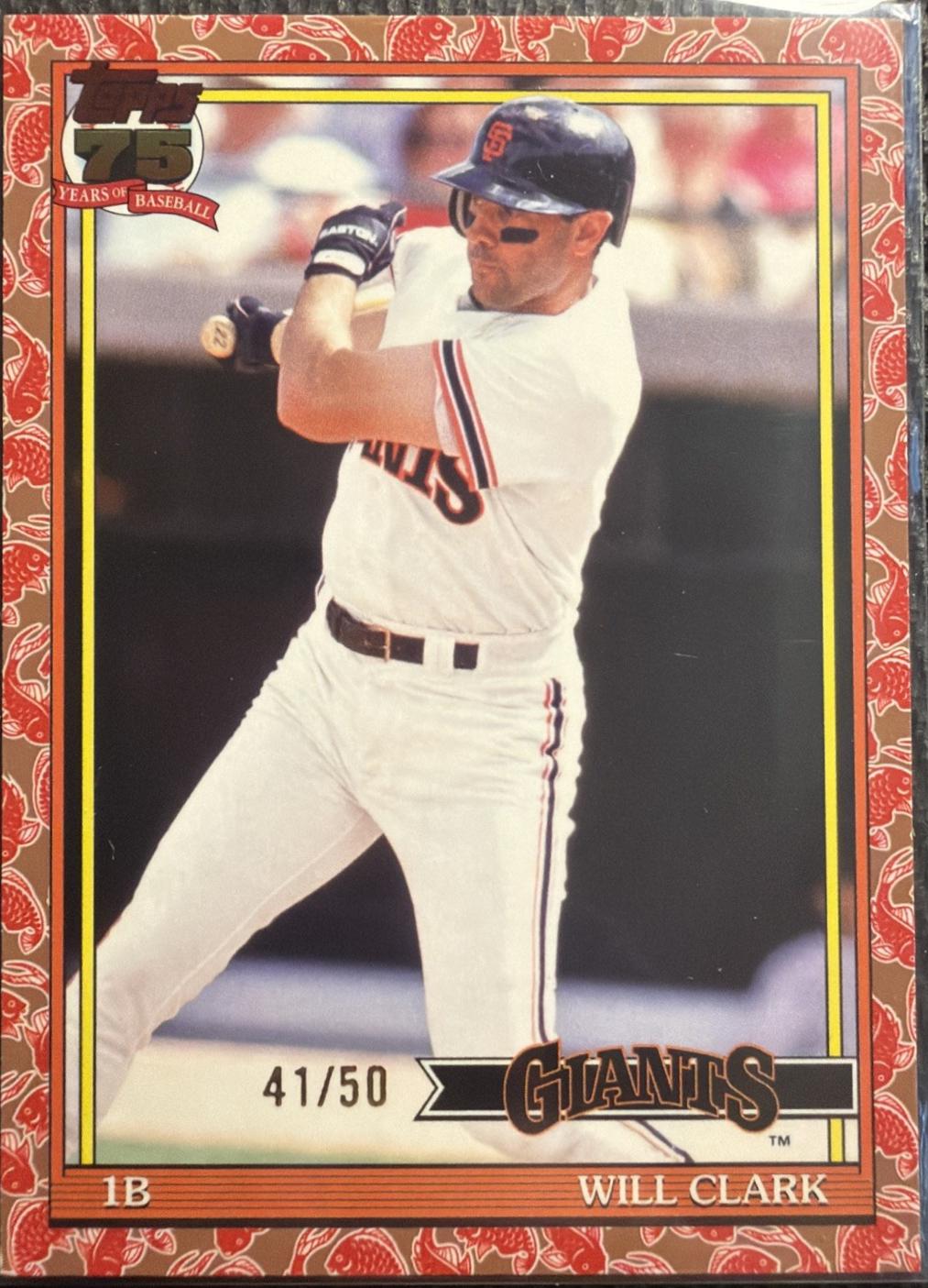Will Clark [Koi Fish Gold] #T91-11