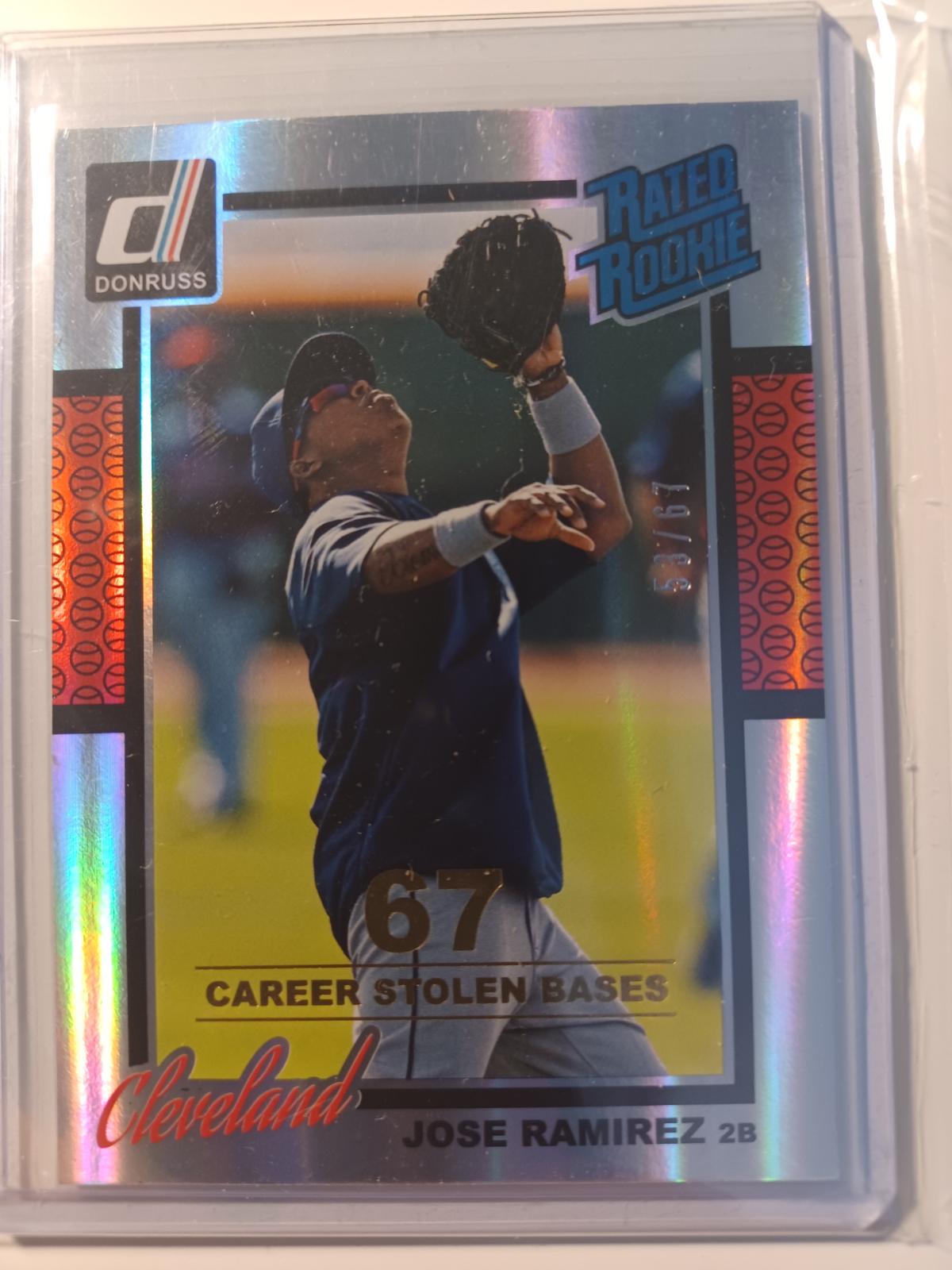 Jose Ramirez [Gold Career Stat Line] #258