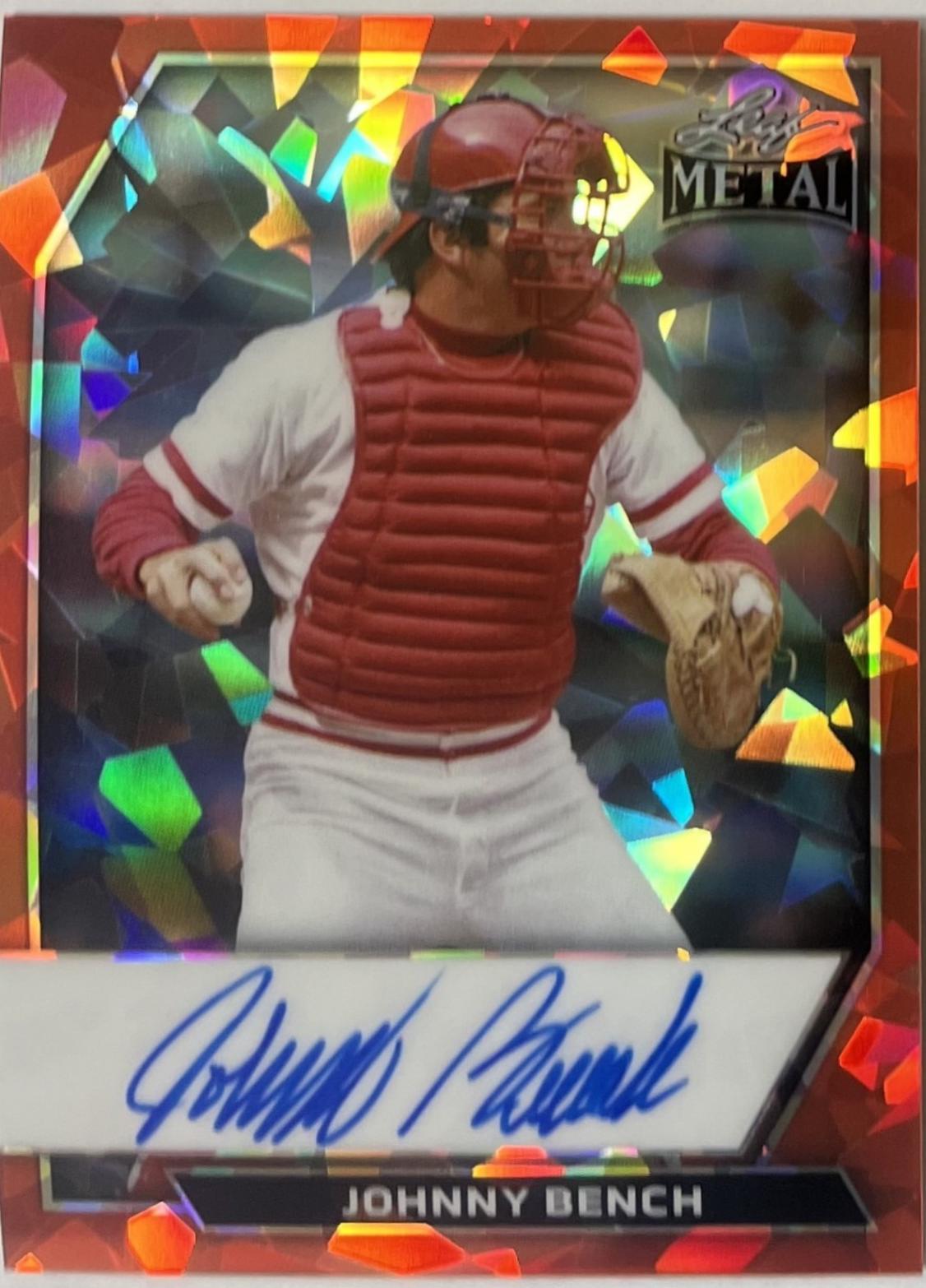 Johnny Bench [Crystal Orange] #OC-JB1