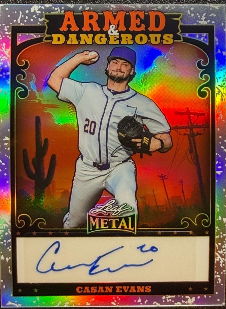 Casan Evans [Prismatic Silver] #AWA-CE1