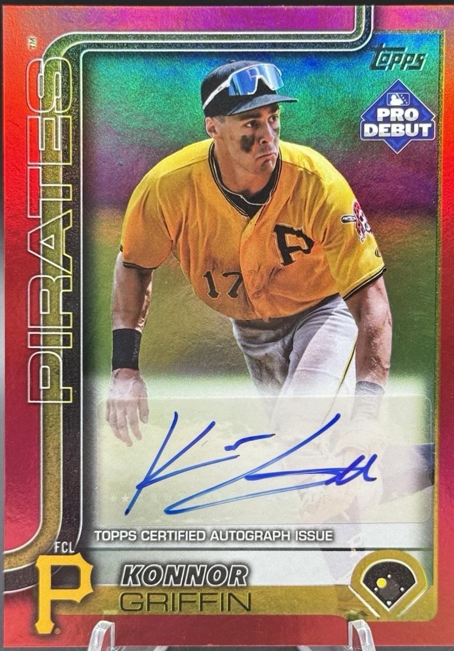 Konnor Griffin [Red Autograph] #PD-32