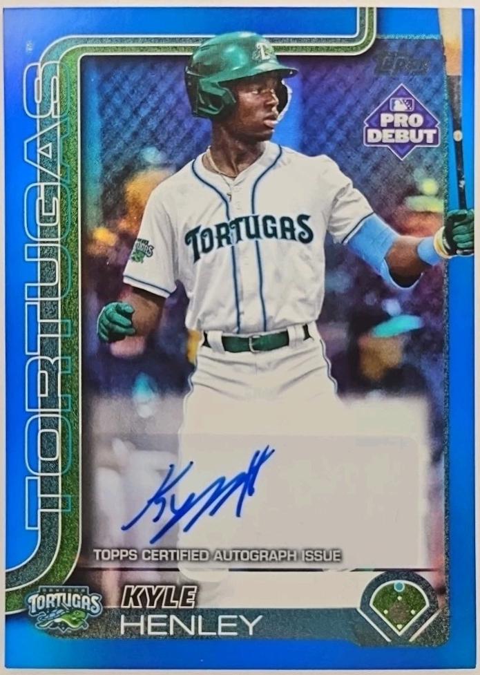 Kyle Henley [Blue Autograph] #PD-112
