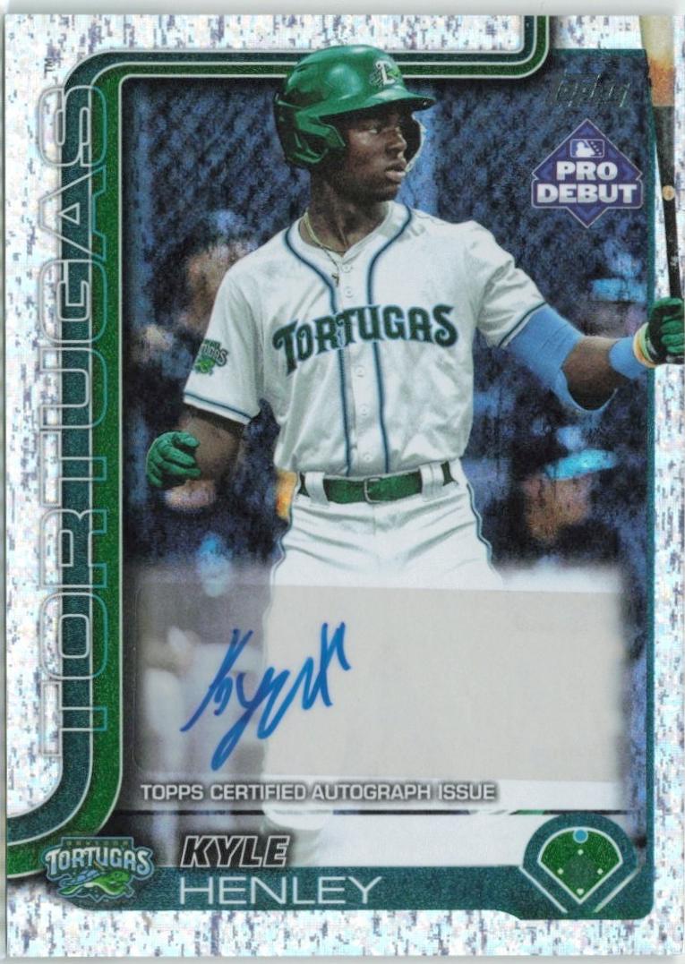 Kyle Henley [Sparkle Foil Autograph] #PD-112
