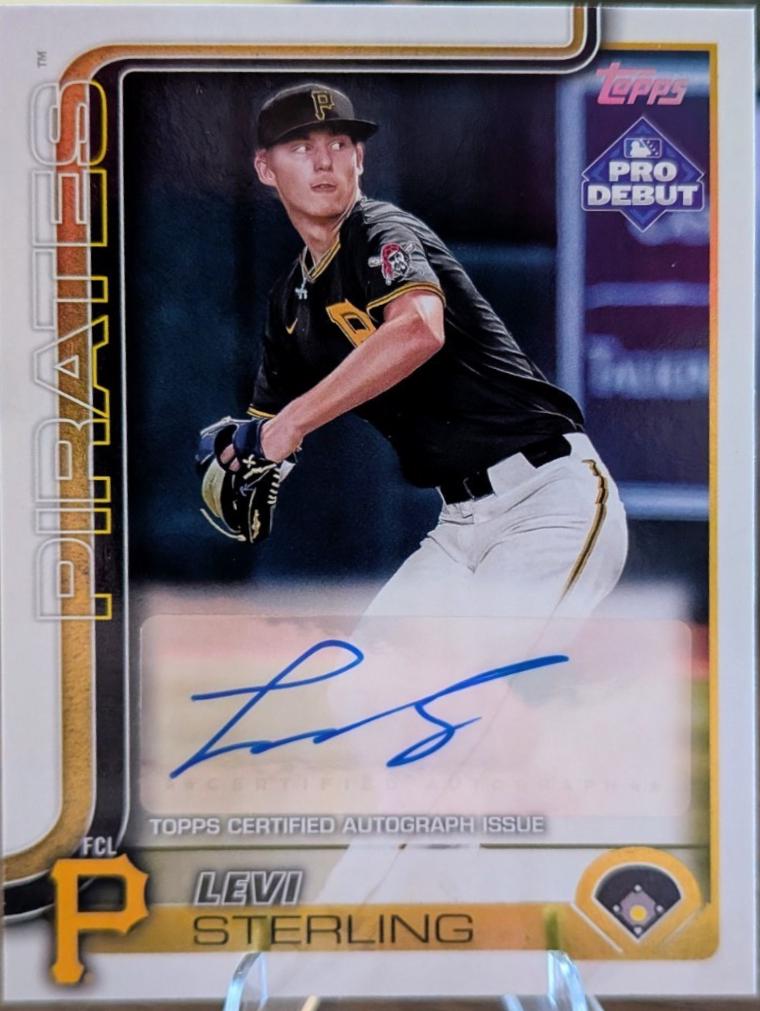 Levi Sterling [Autograph] #PD-34