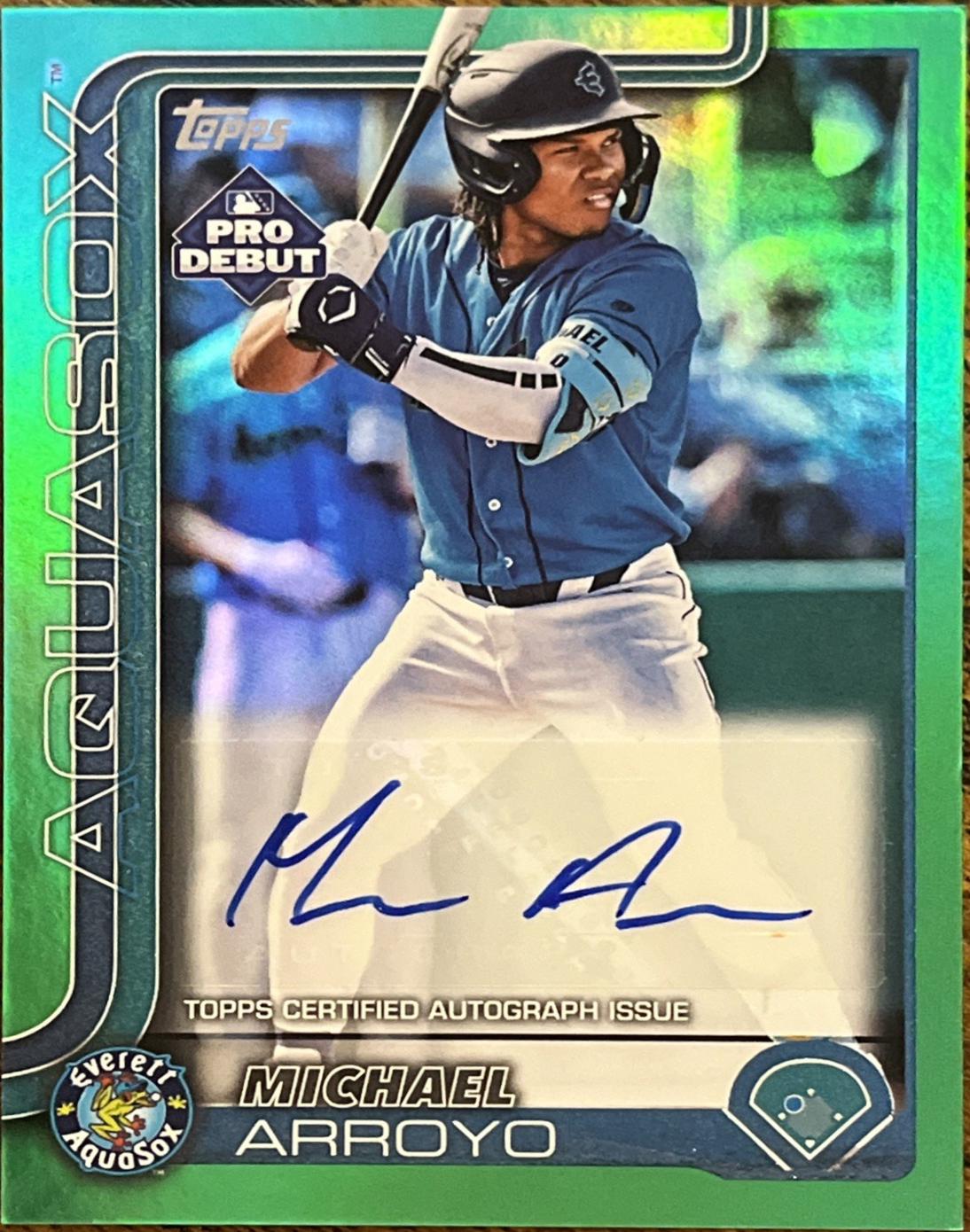 Michael Arroyo [Green Autograph] #PD-78