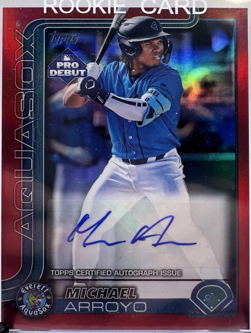 Michael Arroyo [Red Autograph] #PD-78
