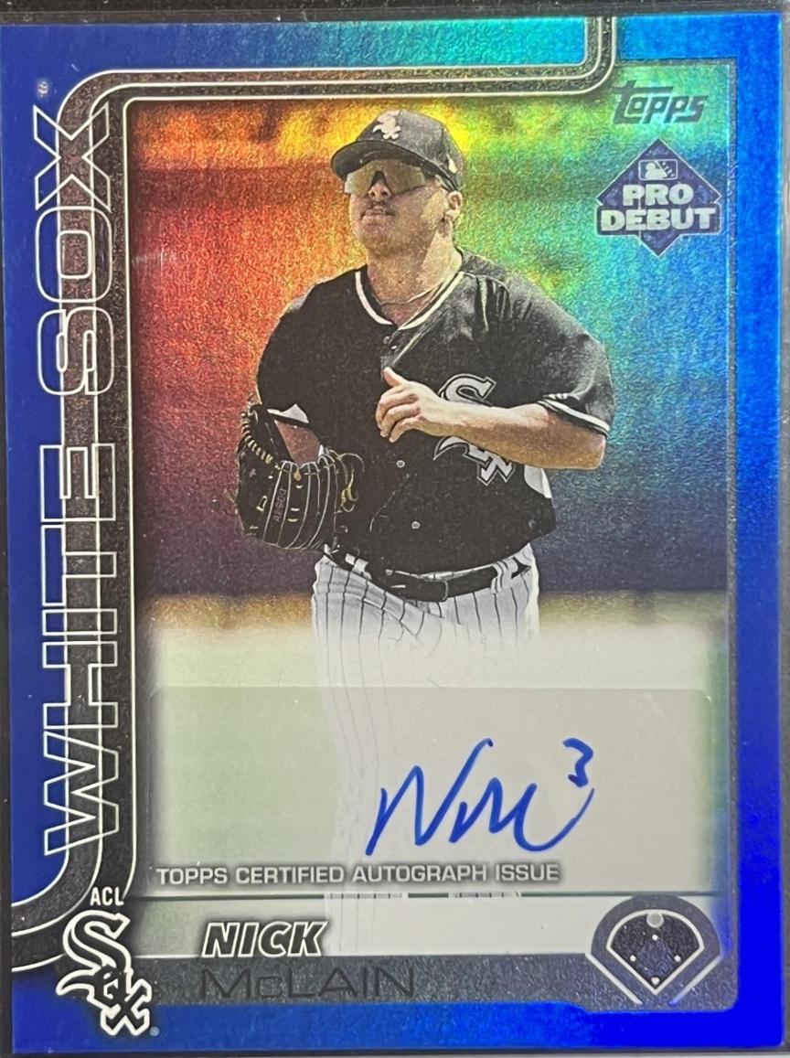 Nick McLain [Blue Autograph] #PD-190
