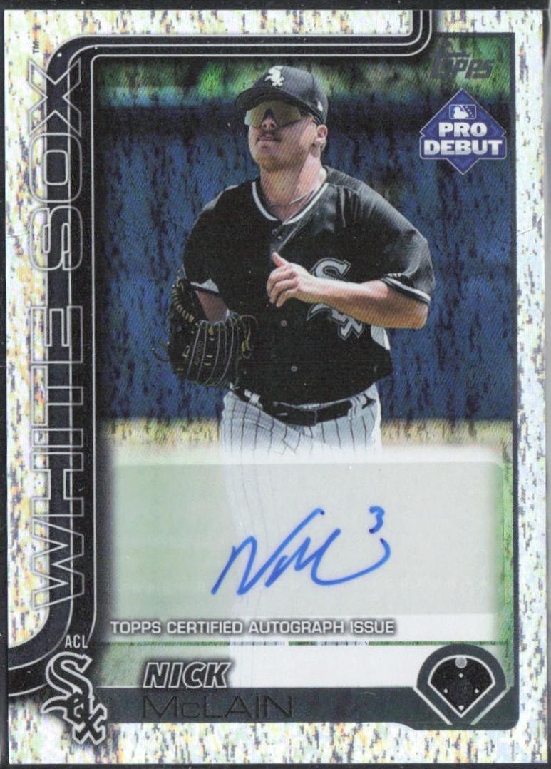 Nick McLain [Sparkle Foil Autograph] #PD-190