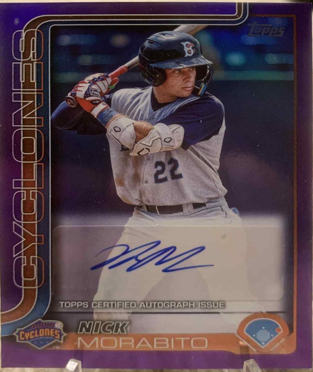 Nick Morabito [Purple Foil Autograph] #PD-194