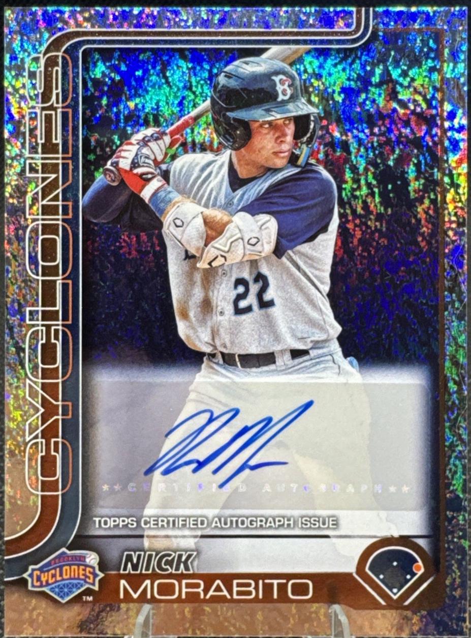 Nick Morabito [Sparkle Foil Autograph] #PD-194