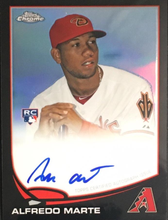 Alfredo Marte [Black Refractor] #189