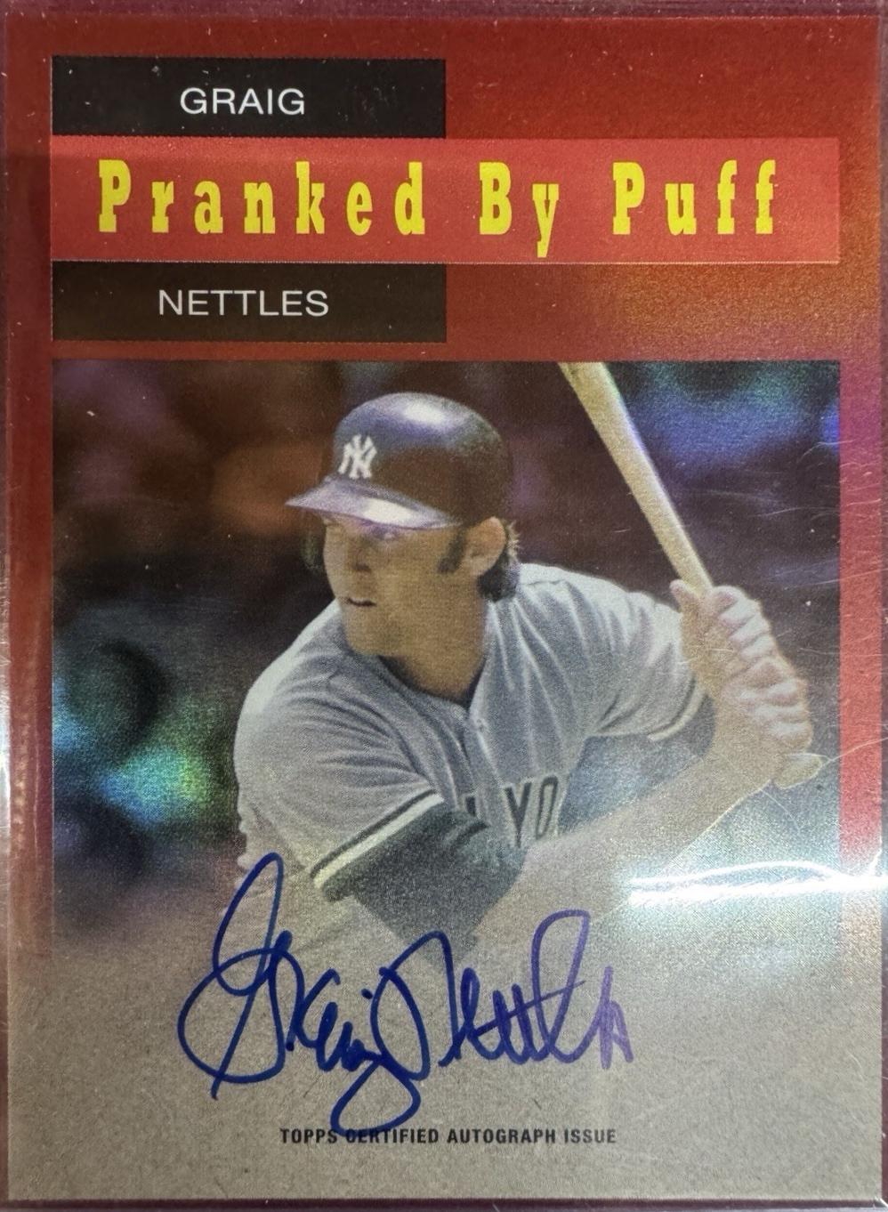 Graig Nettles [Red Foilboard] #58WA-GN