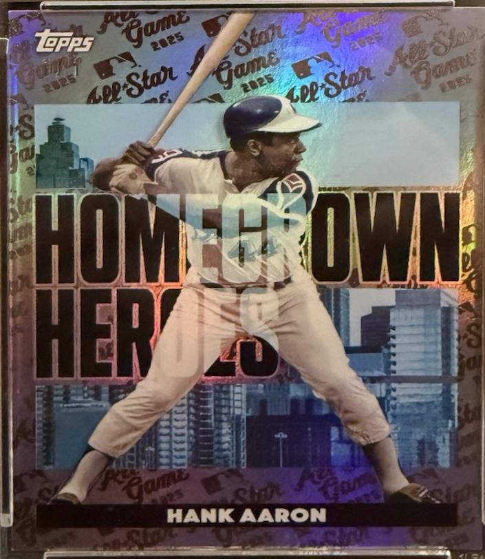 Hank Aaron [Foilfractor] #HH-25