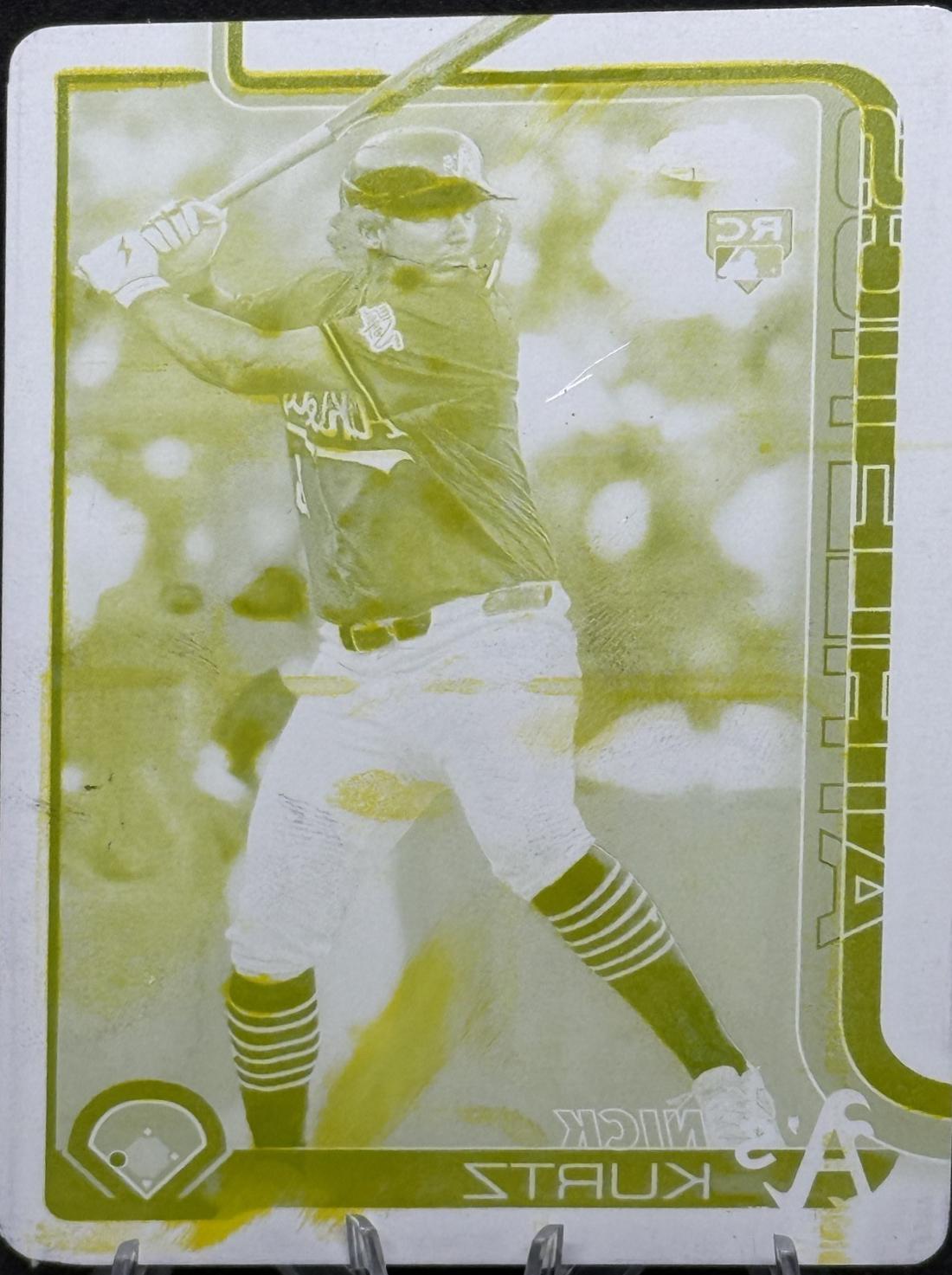 Nick Kurtz [Printing Plate] #USC178