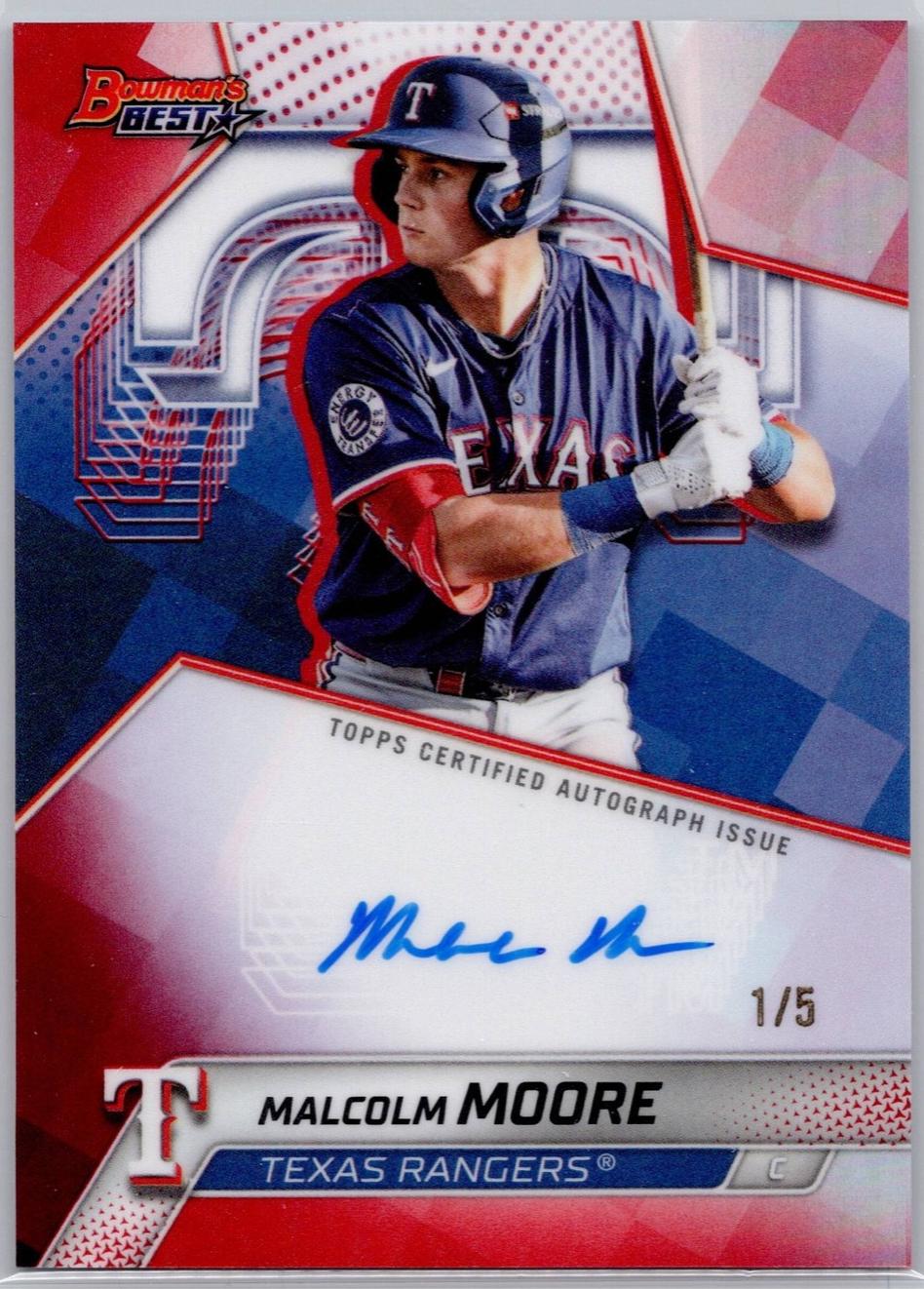 Malcolm Moore [Red Refractor] #B25-MM