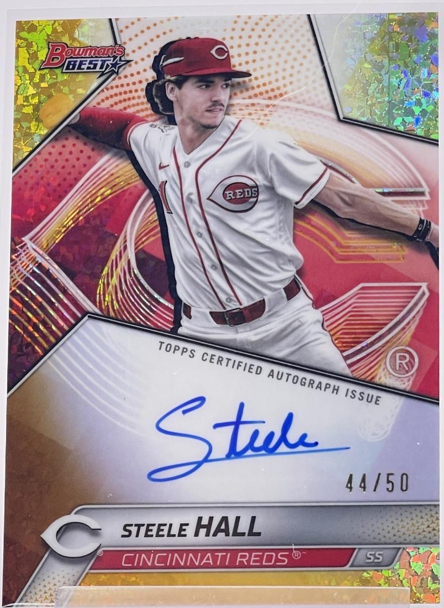 Steele Hall [Gold Mini-Diamond Refractor] #B25-SH