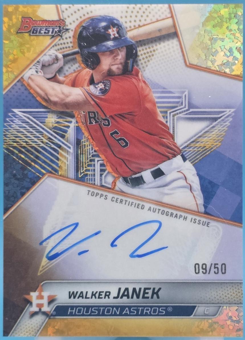 Walker Janek [Gold Mini-Diamond Refractor] #B25-WJA