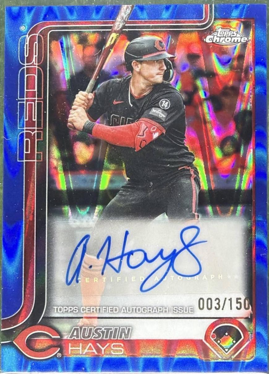 Austin Hays [Blue RayWave Refractor] #AC-AH