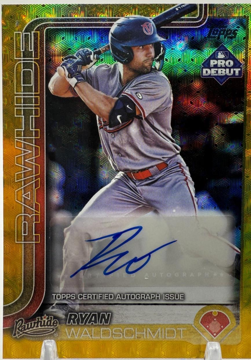 Ryan Waldschmidt [Foilfractor Autograph] #PD-168